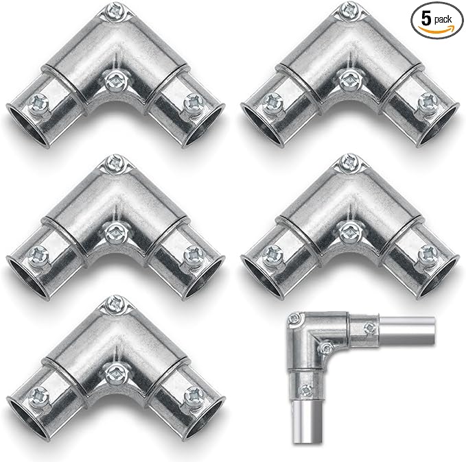 3/4 Inch EMT to EMT 90 Degree Inside Corner Pulling Elbows, EMT Conduit by Loyzen