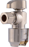 SharkBite Max 1/2 x 3/8 Inch Compression Angle Stop Valve, Quarter Turn by SharkBite