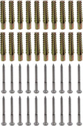 20 Pcs M8 Tree Shaped Hollow Wall Anchors by HomeImprovementAccessories