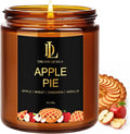 DL DREAMY DEWLA Fall Candle, Apple Pie Scented by DLDREAMYDEWLA