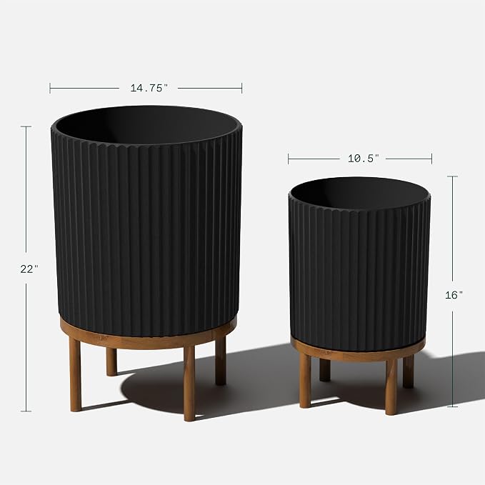 Veradek Demi Series Raised Duo Planters - Image 3