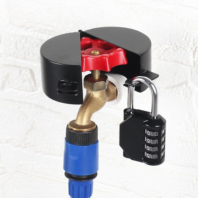 Gate Valve Locking Device Metal, no Installation Required, Can Prevent Water - Image 2