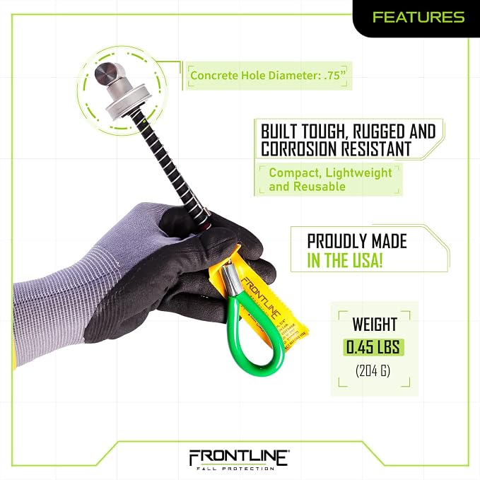 Frontline COT345K Reusable 5K Concrete and Steel Anchor Toggle Bolt | Removable - Image 4