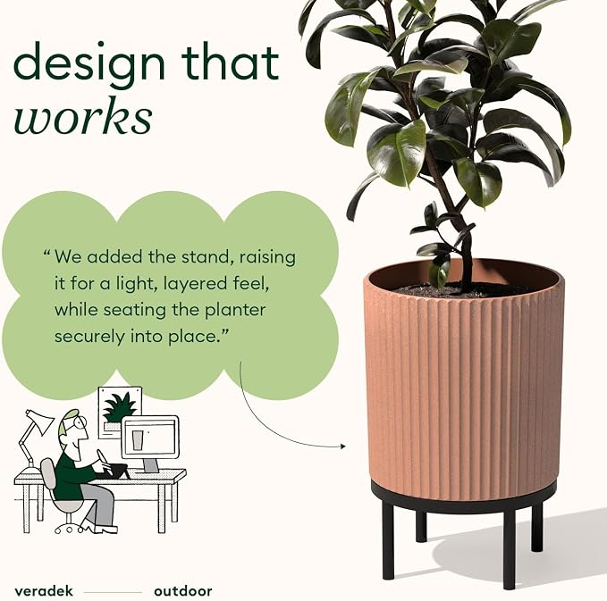 Veradek Demi Series Raised Planter - Image 5