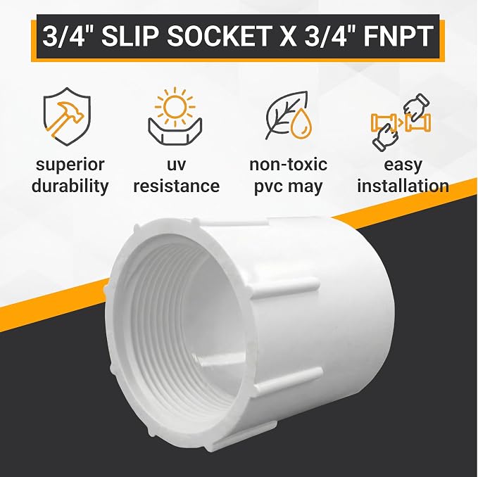 PVC Female Adapter Pipe Fitting - Image 4