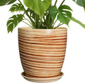 10 Inch Plant Pot Ceramic Pots for Plants by EPFamily