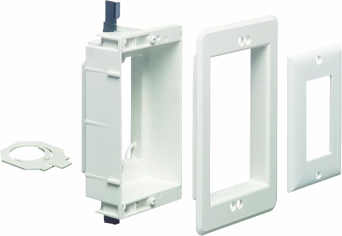 Arlington LVU1W-1 Recessed Low Voltage Mounting Bracket by Arlington