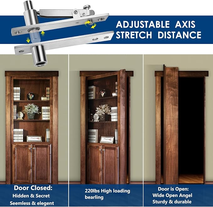 2 Pack | Heavy Duty Pivot Hinge - Image 4