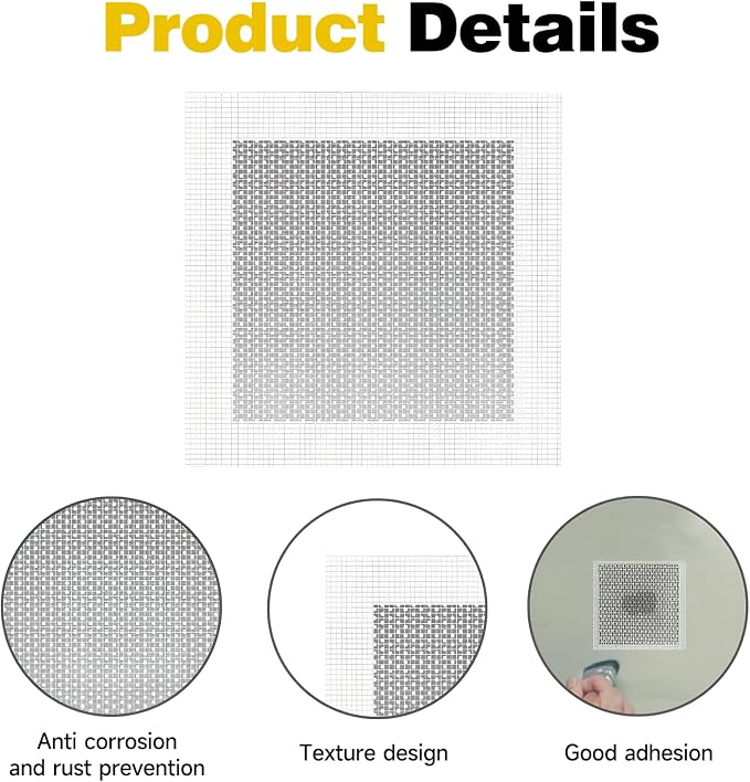 12 X 12 Inch Drywall Repair Kit, Wall Repair Patch Kits - Image 4