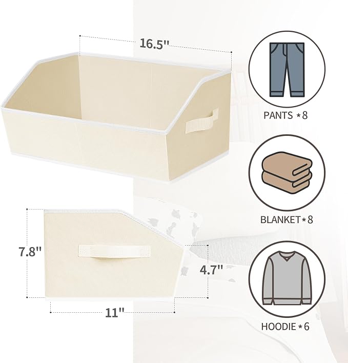 Trapezoid Closet Shelf Organizer - Image 2