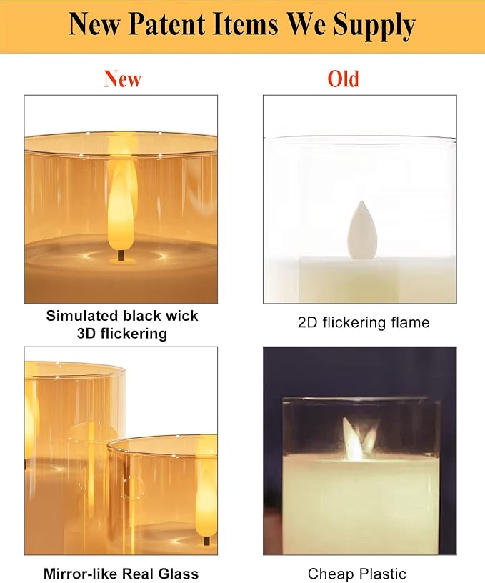 ANGELLOONG Flickering Flameless Candles - Image 3