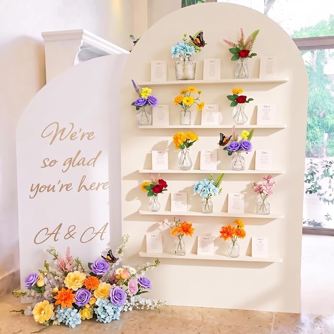 36 Pcs Artificial Flowers Table Centerpiece - Image 3