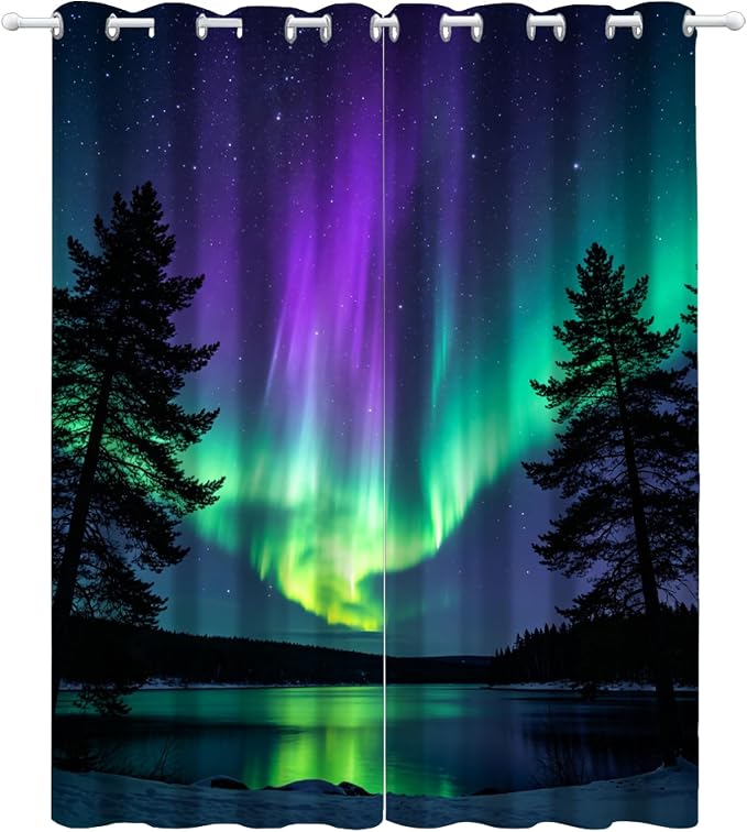Aurora Forest Curtains for Windows - Image 4