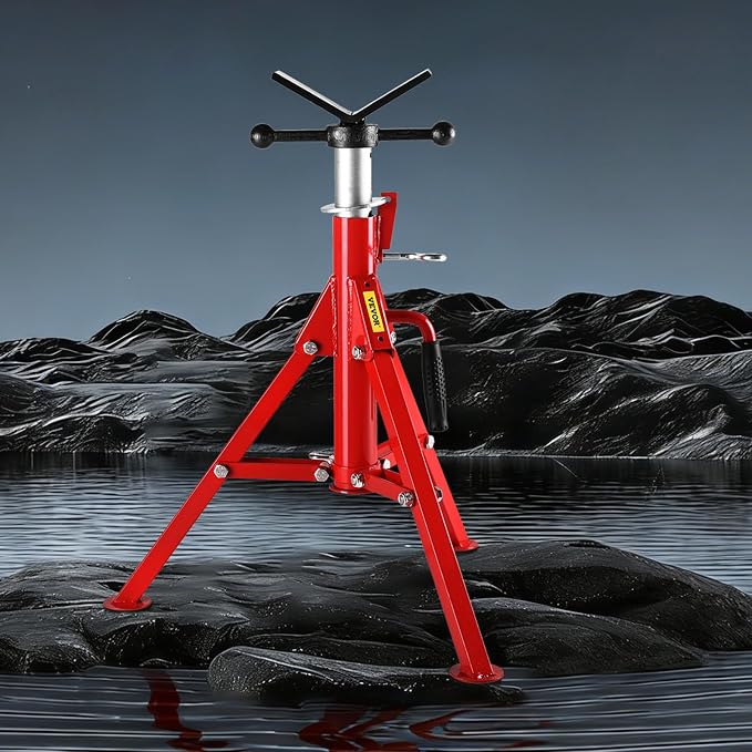 VEVOR Heavy-Duty V-Head Pipe Stand - Image 8