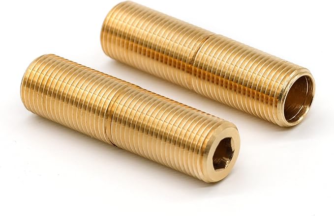 Brass Pipe Adapter Plumbing, G1/2" Male Thread to NPT1/2" Male Pipe Fitting - Image 8