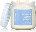 M&SENSE Bluebell Orange Blossom Scented Candle | 11.6oz Natural Soy Wax | by MSENSE