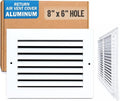 Fits 8x6 Hole | Aluminum Return Air Grille by Handua | Vent Cover Grill by Handua
