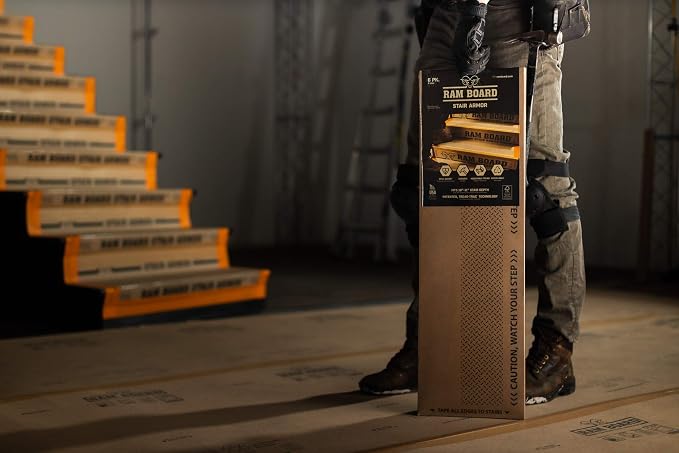 Ram Board Stair Armor for Temporary Stair Protection, 1.58 feet x 2.83 feet - Image 5