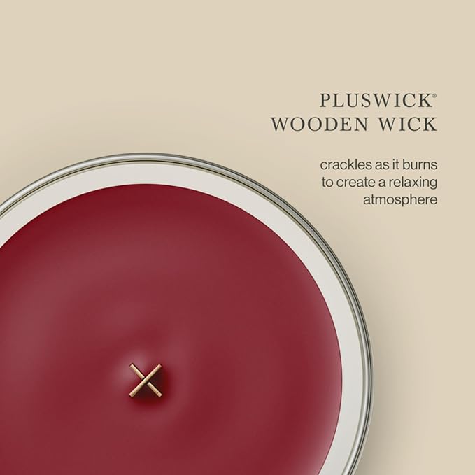 Woodwick Spiced BlackBerry Medium Hourglass Candle - Image 5