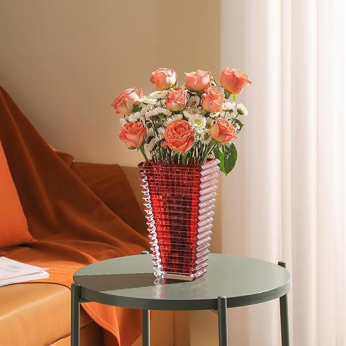 MCMCNCUIU Crystal Vase, Large Crystal Vases - Image 8