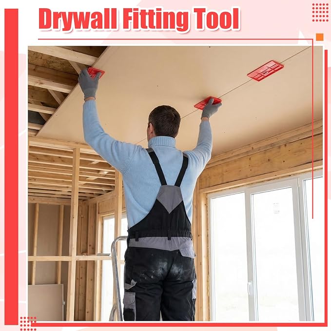 20 Pcs Drywall Fitting Tool Support the Plaster Board in Place While Installing - Image 5