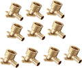 EFIELD Pex 1/2 Inch x 1/2 Inch Female NPT Drop-Ear Elbow | PEX Brass Crimp by EFIELDPEXTUBING