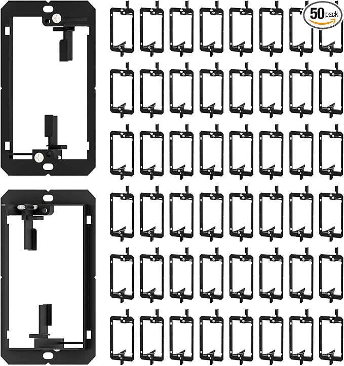 FGB 1 Gang Low Voltage Mounting Bracket, Telephone Wires, Network Cables by FGB