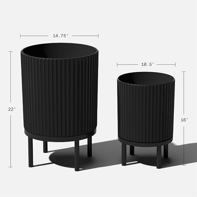 Veradek Demi Series Raised Duo Planters - Image 3