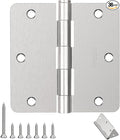 Door Hinges Brushed Nickel by AmzGod