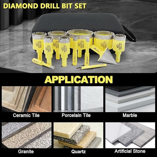 Diamond Core Drill Bits Set 12PCS - Image 2