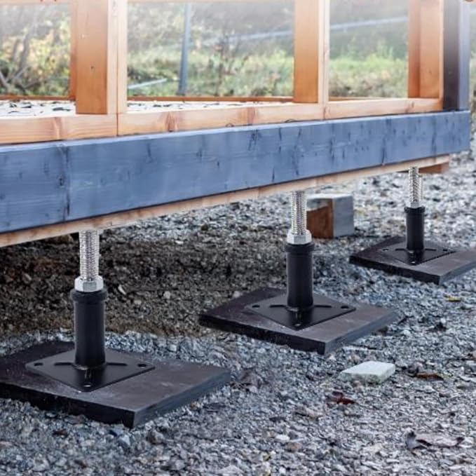 4-Pack Adjustment Floor Jack Post Floor Jack Lift Supports 6-9 Inch Adjustable - Image 5