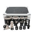 Diamond Tile Hole Saw Kit 10-Pack, DT-DIATOOL Diamond Core Drill Bits Set by DT-DIATOOL