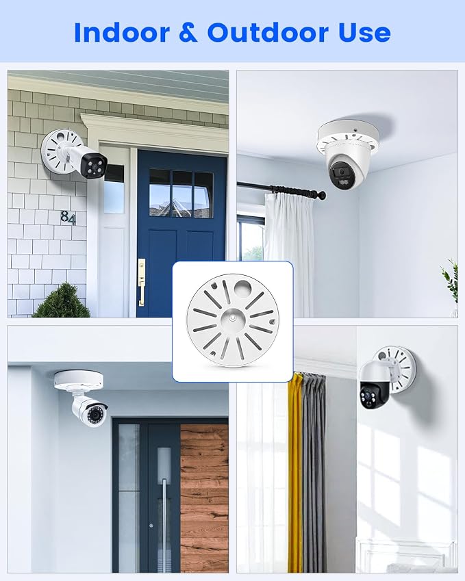 Metal Security Camera Junction Box, Cable Concealment Box CS-FCXH01-W-1 | - Image 9