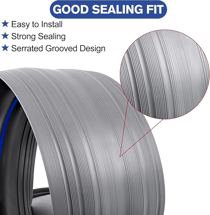 ToLanbbt 10Ft/3.05M Universal Garage Threshold Seal Strip - Image 3