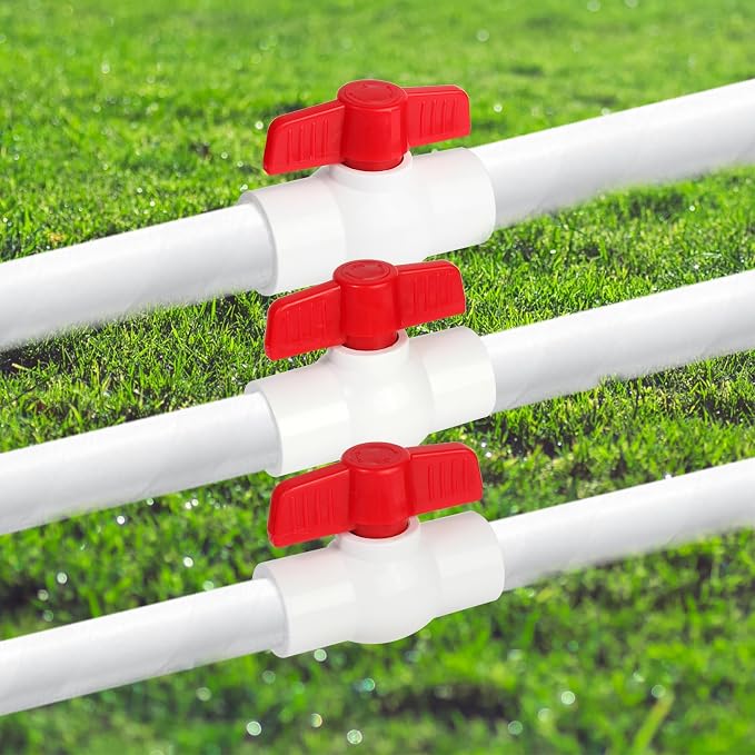3/4'' PVC Ball Valves, PVC Valves 3/4 inch, Water Shut Off Valves, PVC Ball - Image 7