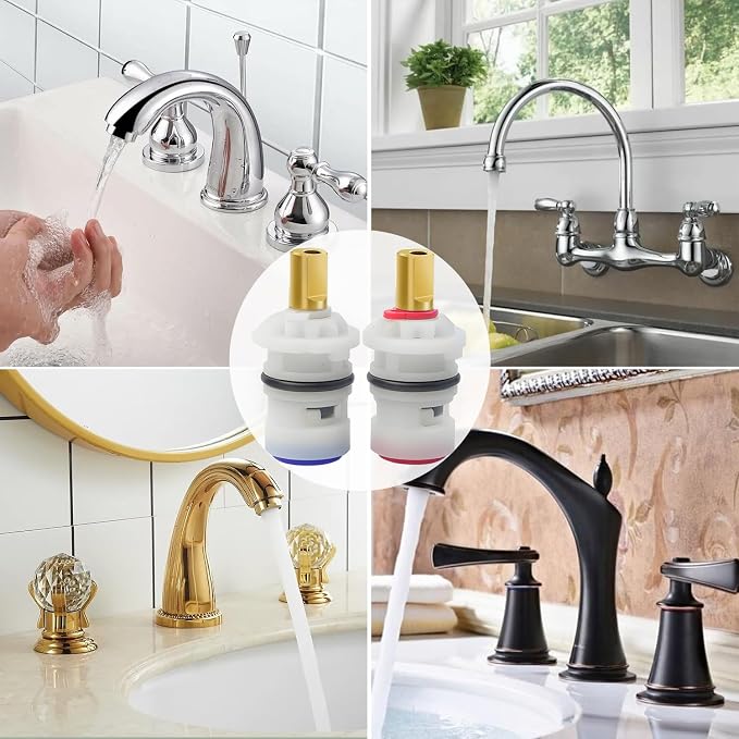 Ceramic Stem Disc Faucet Cartridge Replacement Fits - Image 7