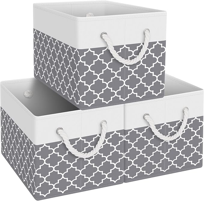 Storage Bins Foldable Storage Baskets by Fabtotes