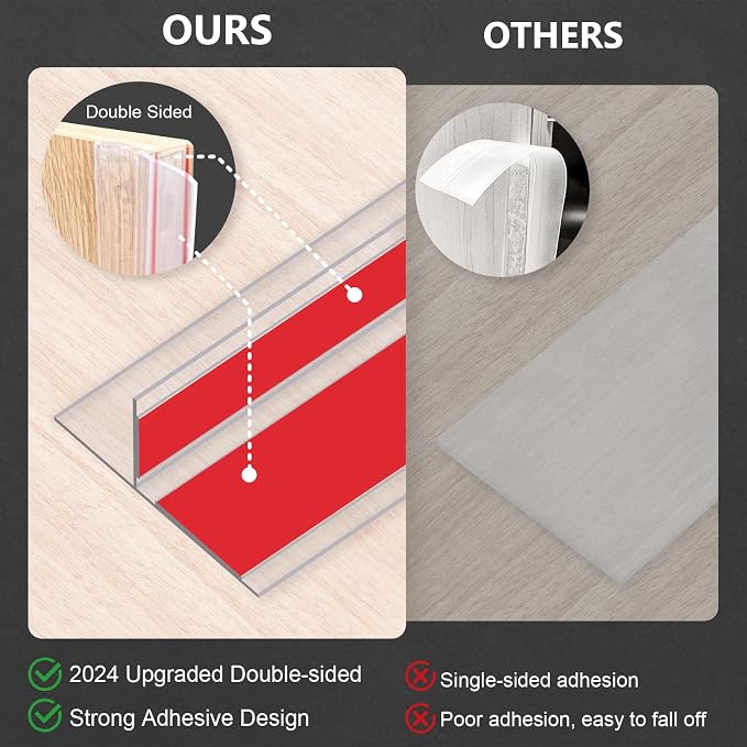 Silicone Weather Stripping Door Seal, 2026 Upgraded Seal Strip - Image 4