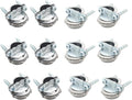 12 Pcs Clamp Cable Connectors, 1/2 Inch+ 3/4 Inch by Kyuionty