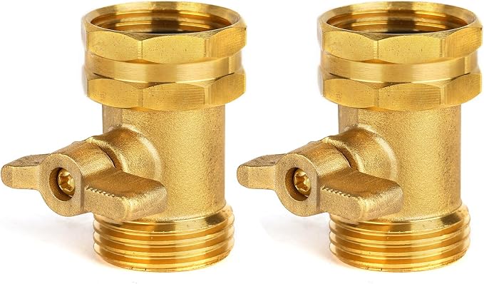 2 Pack Garden Hose Shut Off Valve - Image 4