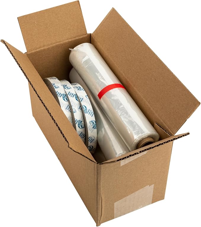 Duck Brand Winter Window Insulation Kit – Window Seal Rolled Shrink Film Covers - Image 7