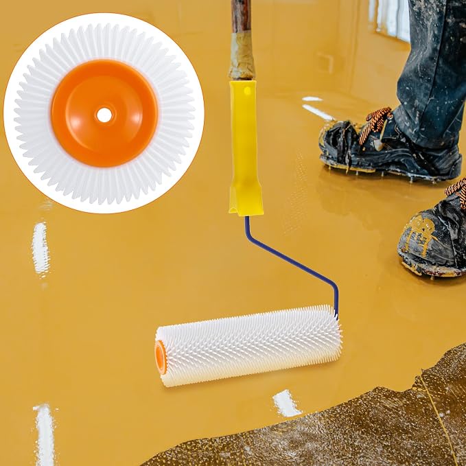 QWORK Self-Leveling Cement Tool Kit, Mortar & Floor Leveling - Image 4
