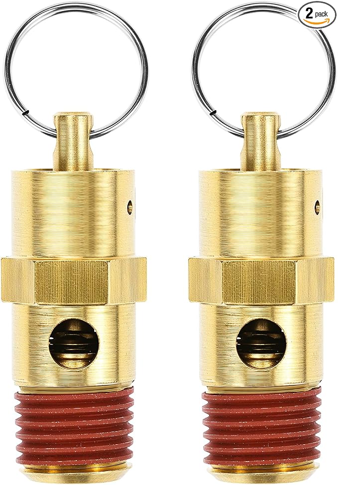 QWORK Brass Pressure Relief Valve by QWORK