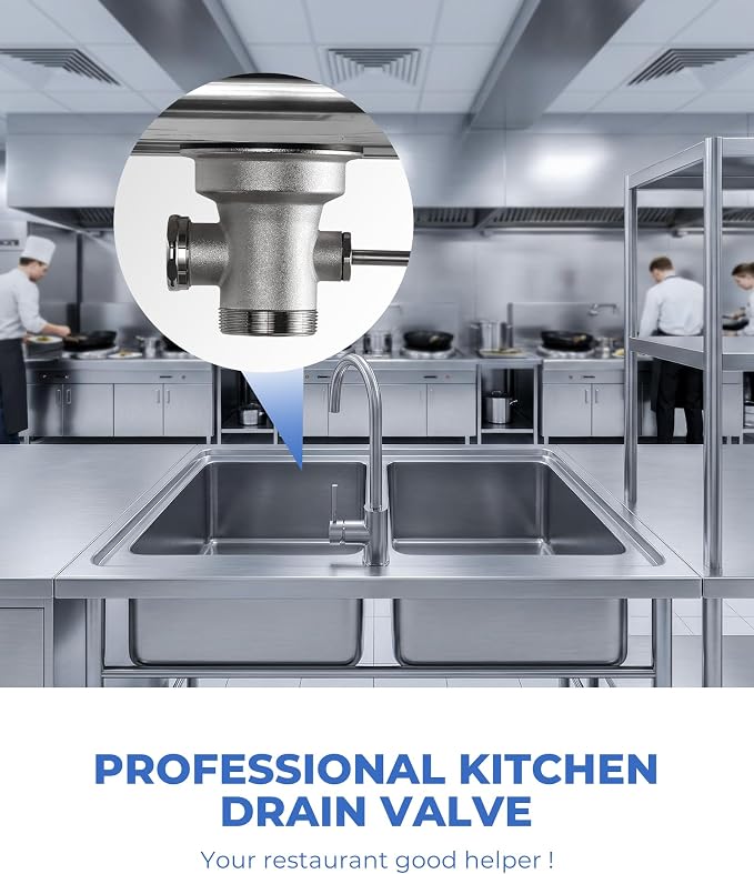 3-1/2 Inch Commercial Sink Drain - Image 4