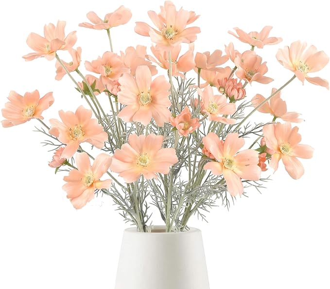 Cosmos Silk Flowers by Fqueelvys