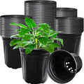 Jgalnim 60 Pack 1 Gallon Nursery Plant Pots, Thickened Flexible Plastic by Jgalnim