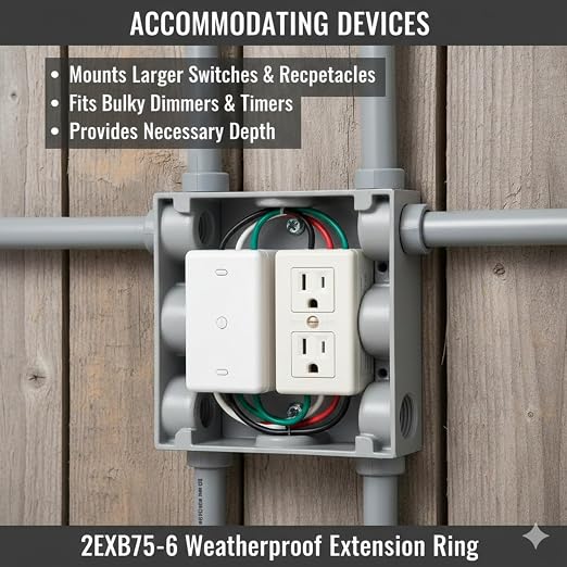 Ark Lighting 2EXB75-6 2-Gang - Image 2