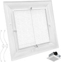 13" x 13" Bathroom Exhaust Vent Fan Grille Cover Replacement by Earthtec