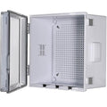 ABS Electrical Junction Box, Ventilated Design, Cable Grommets, IP65 Waterproof by ANIMACYN