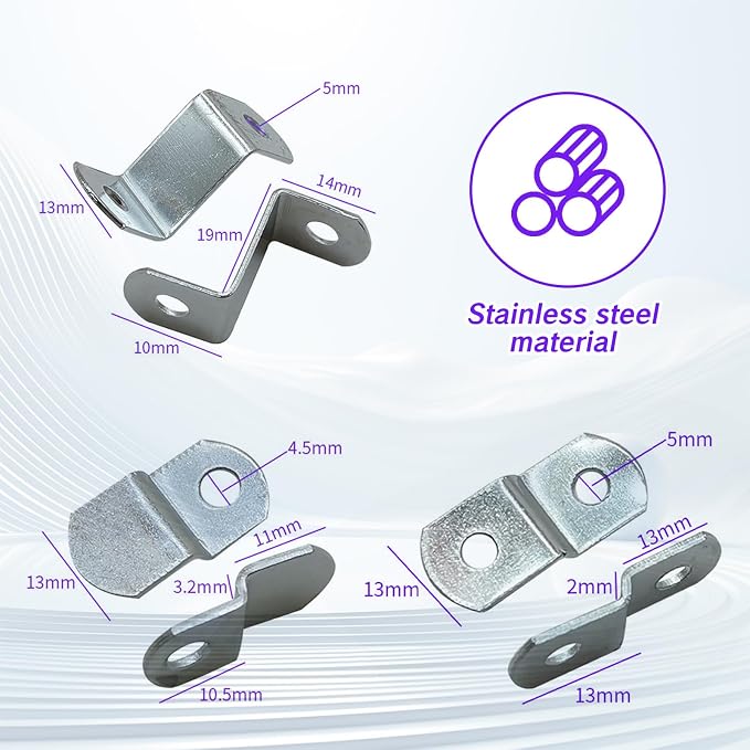 30 Set Canvas Clips Variety Offset Framing Clips - Image 7
